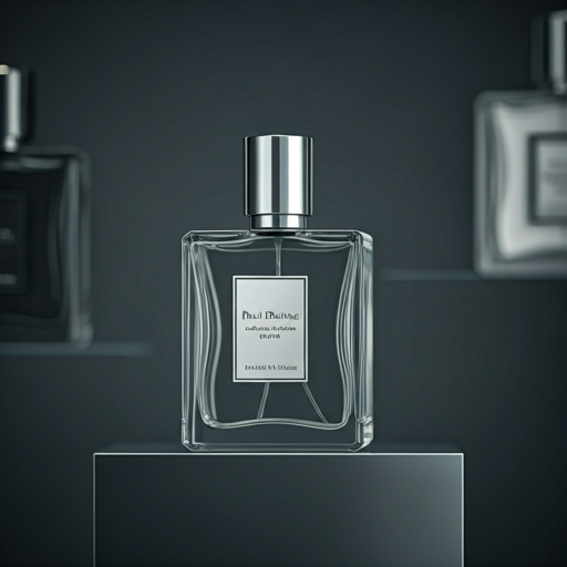 Paul Didiane collection — minimalist square bottles.